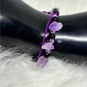 Dream Amethyst Tooth Focus Bracelet